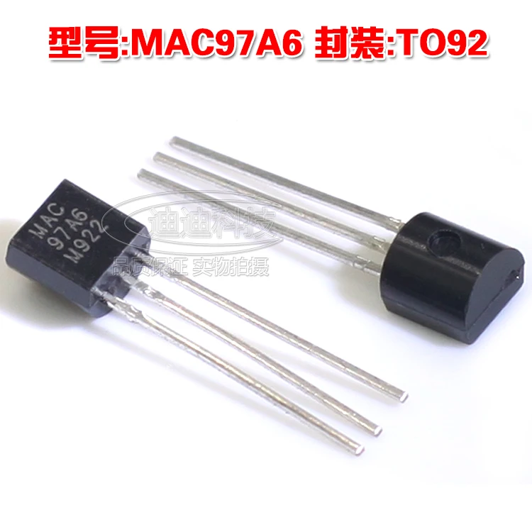 Новинка тиристорный ТРИАК MAC97A6 TO-92 выход 400 в а 97A6 встроенный | Электроника