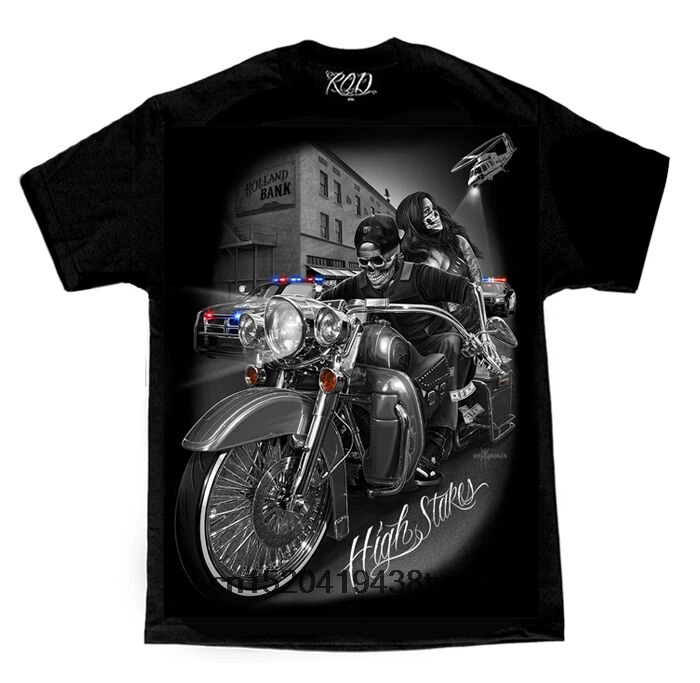 Для мужчин футболка DGA ride Or Die высокие ставки все размеры черный M L XL 2XL 3XL wo