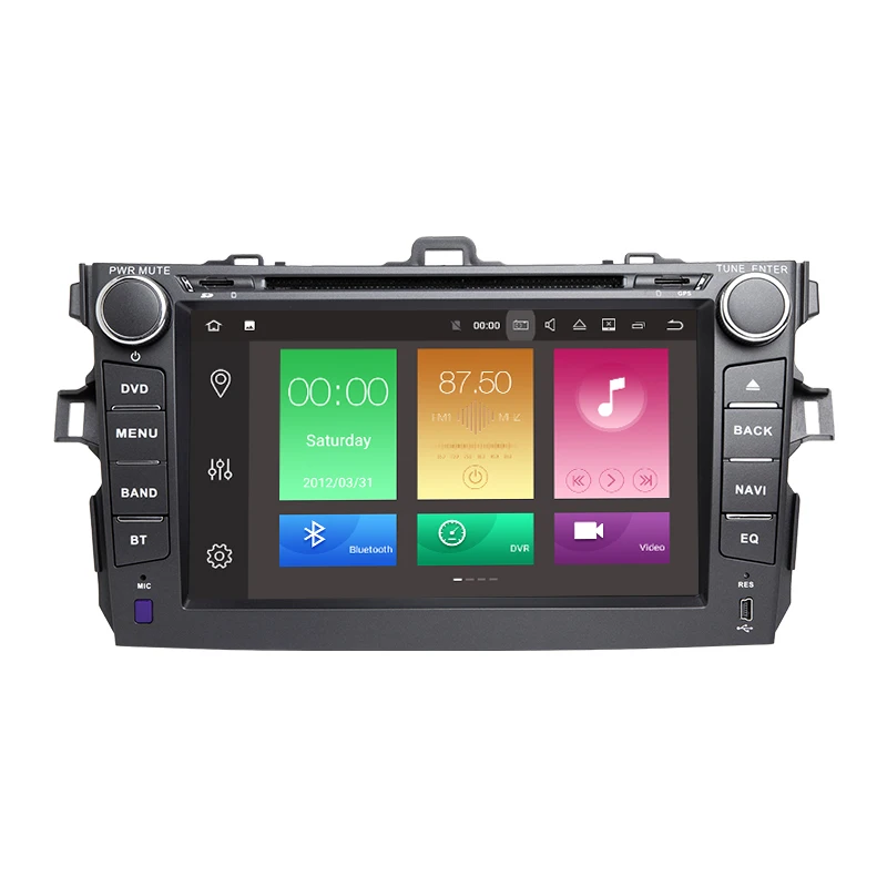 8 ядер Android 0 4G RAM автомобильное радио стерео для Toyota Corolla 2007 2011 головное устройство