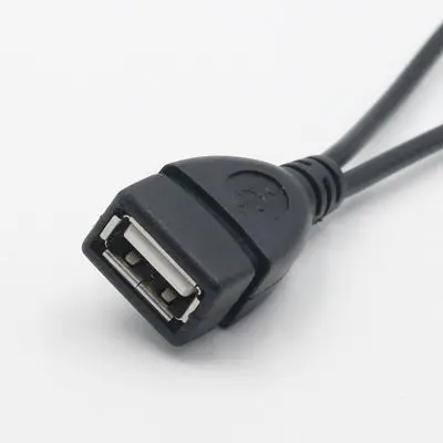 Micro USB 2 0 5 контактный кабель хоста OTG адаптер с Мощность для сотового телефона Tablet