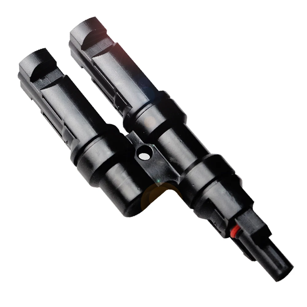 BOGUANG 1 Pair x 2 in pv Connector adaptor solar panel parallel connection DIY kits cell system . |