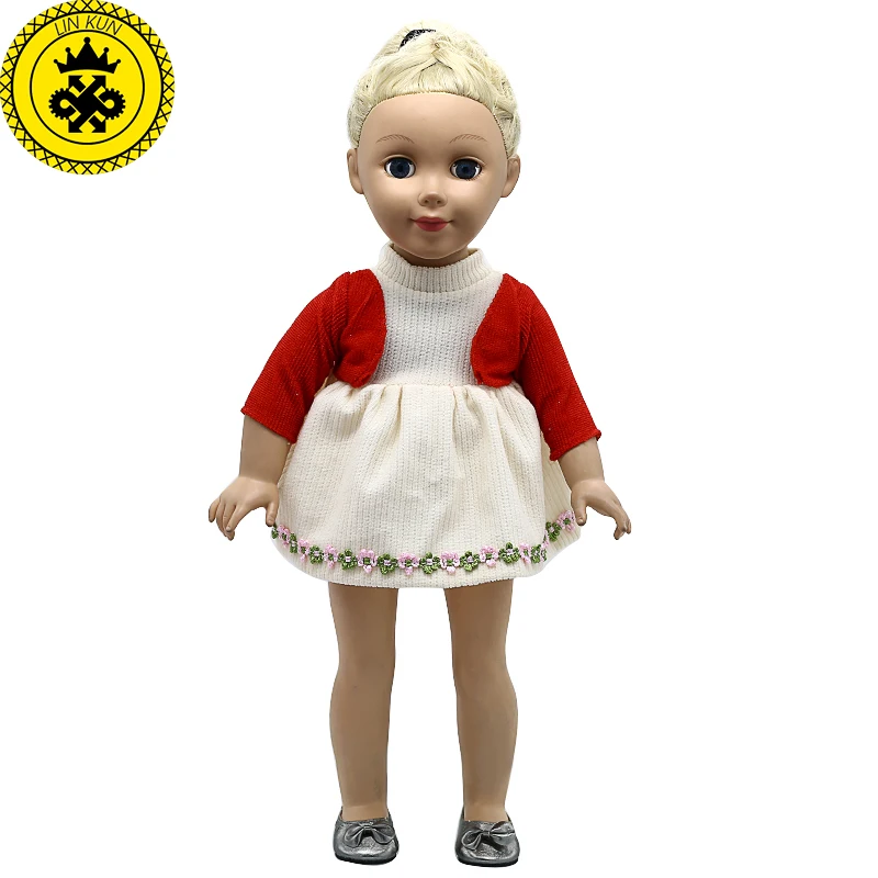 Аксессуары для кукол Одежда красное платье принцессы 16 18 дюймов|american girl doll clothes|doll