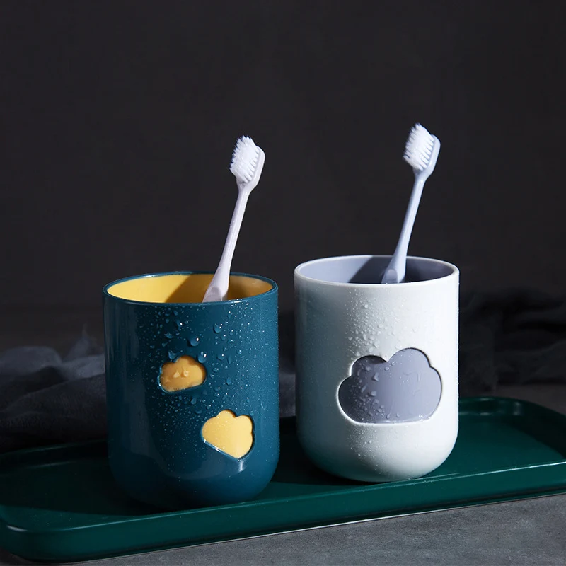 Cloud LOGO PP Material Mouth Cup Environmental Couple Toothbrush Household Wash | Дом и сад