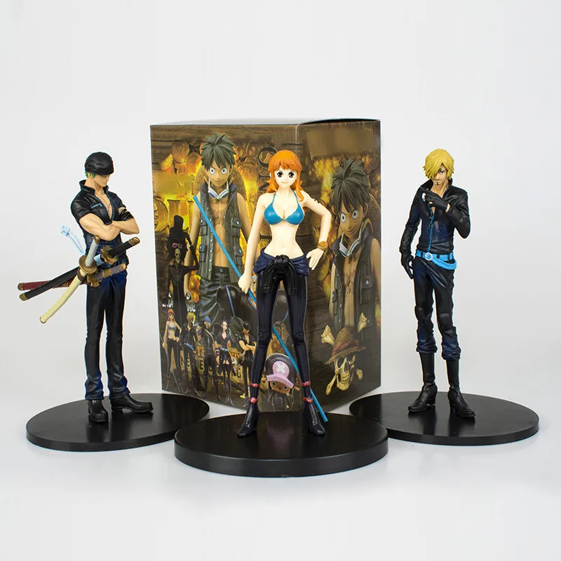 9 шт./компл. Аниме фигурки Luffy Nami ророноа Зоро Санджи Chopper Hancock Battle Ver. Экшн-фигурка