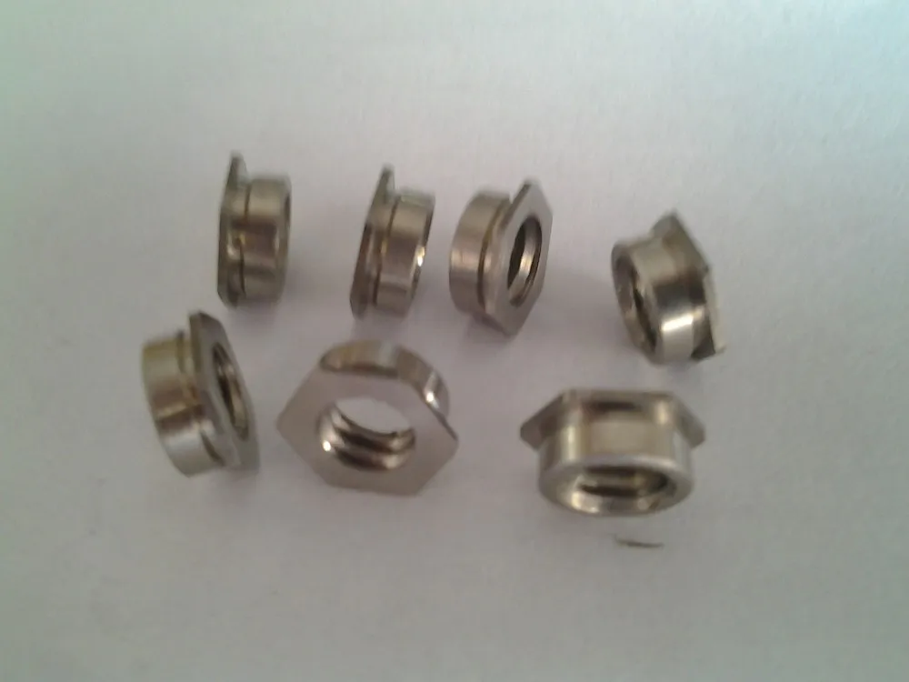 

F-M2-2.5-1 self-clinching Flush nuts, SUS303,nature,PEM standard,instock, Made in china,