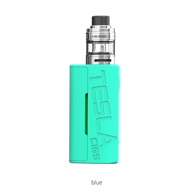Оригинал Тесла Уай 85 Вт комплект Mod Vape электронная сигарета с H8 мини Tank 2 мл Teslacigs