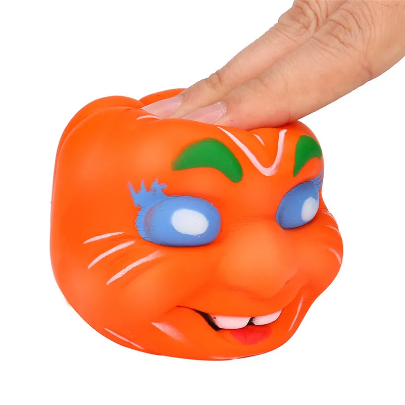 Mskwee Kawaii Squishies 2018 Новый Хэллоуин Тыква Лицо мягкими замедлить рост Ароматические