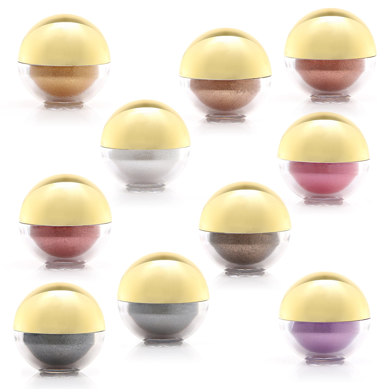 Новинка пудра для век Anmas Rucci с шиммером и жемчугом косметика пигмент макияж тени