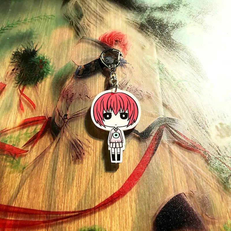 Chise & Elias Ainsworth милый аниме брелок Mahoutsukai No Yome Hatori акриловый кулон с жетоном