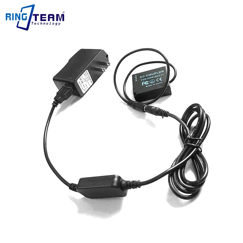 Фото Флуоресцентный аккумулятор DMW-DCC11 BLG10 BLE9 + кабель внешнего аккумулятора для мобильного телефона + USB-адаптер для Lumix GF5 GF6 GX80 GX85 GX86CGK GX7 Mark II ZS60 TZ85 №3