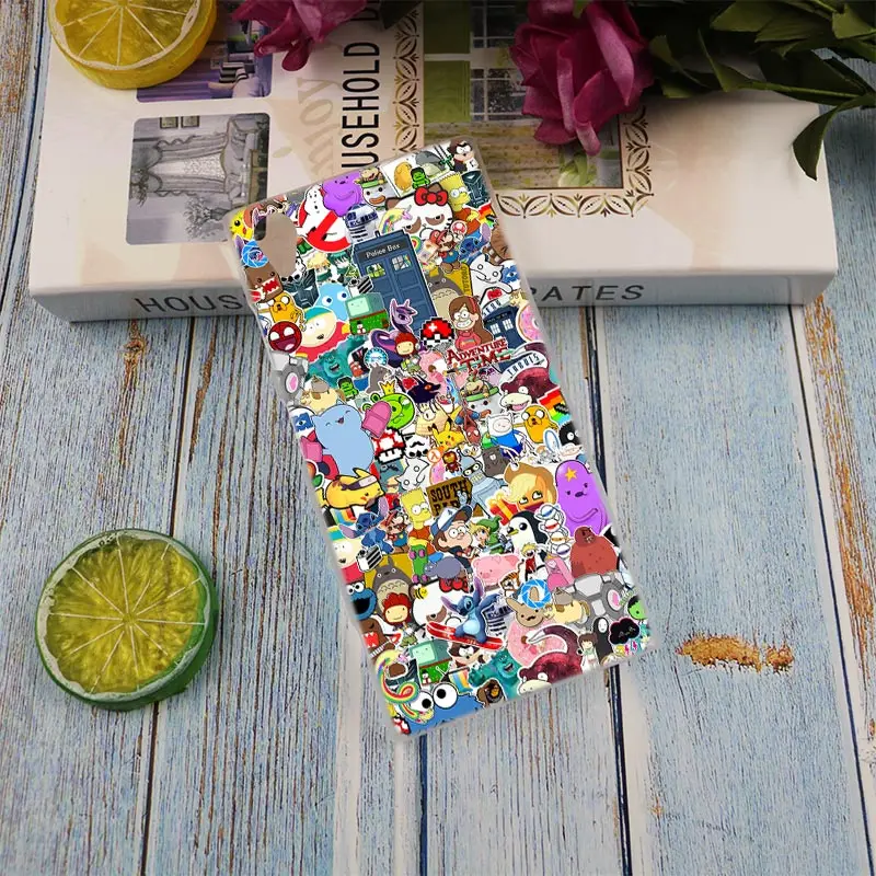 Прозрачный чехол Psychedelic Pop Art для Sony Xperia Z3 Z5 Premium M4 Aqua M5 X XA XA1 C4 C5 E4 E5 XZ XZ2 Compact