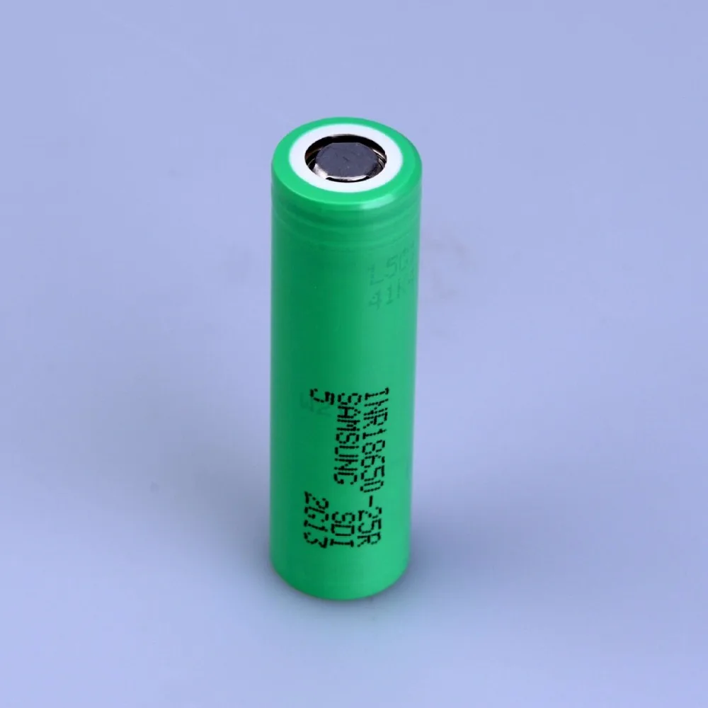 Для SAMSUNG INR 18650 25R 3 6 В 7 2500 мАч литий ионный аккумулятор|celle li-ion|rechargeable batterylithium ion battery