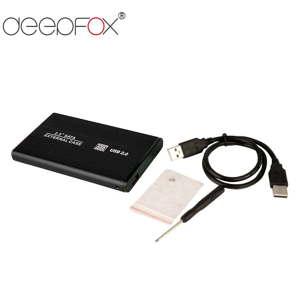 Корпус для жесткого диска DeepFox 2 5 дюйма SATA SSD чехол ноутбука Windows/Mac | Компьютеры и