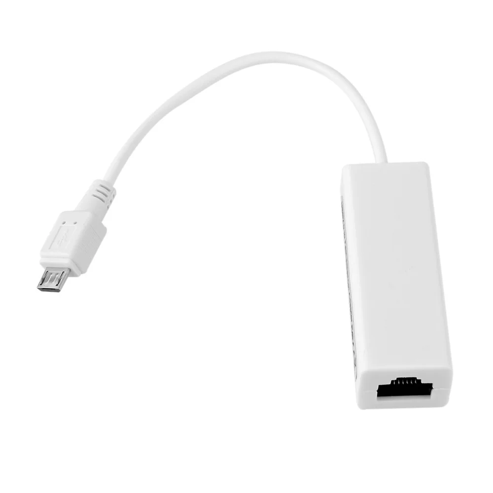 Сетевой адаптер Micro USB к RJ45 поддержка TCP/IP/NETBEUI/IPX/SPX сетевой протокол 10/100 м сеть
