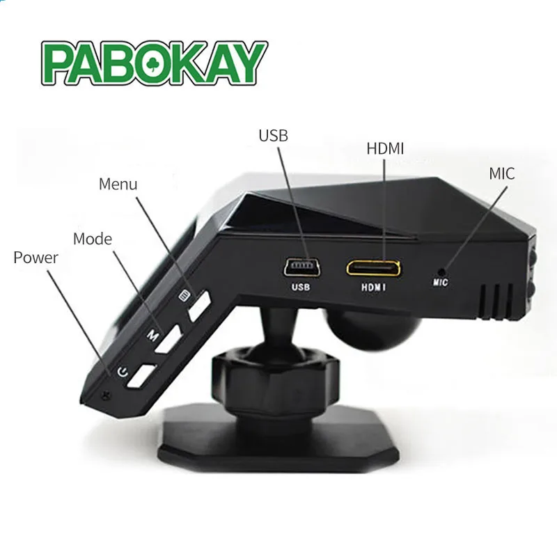 Видеорегистратор M100s 1296P Full HD угол обзора 170 градусов 2 0 дюйма|Видеорегистраторы| |