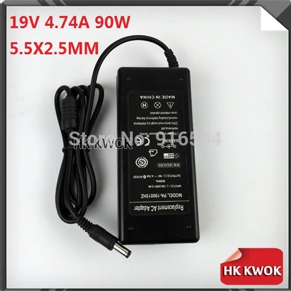 Зарядное устройство для ноутбуков Toshiba 19 в 5 А 2 * мм 90 Вт|laptop universal charger|charger speakerlaptop 7