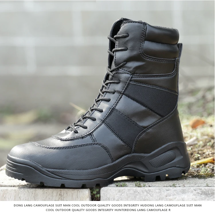 Тактический осень Армейские сапоги Для мужчин Bota Masculina Армейская Обувь город мотоботы работы Satety обувь, ботинки, обувь