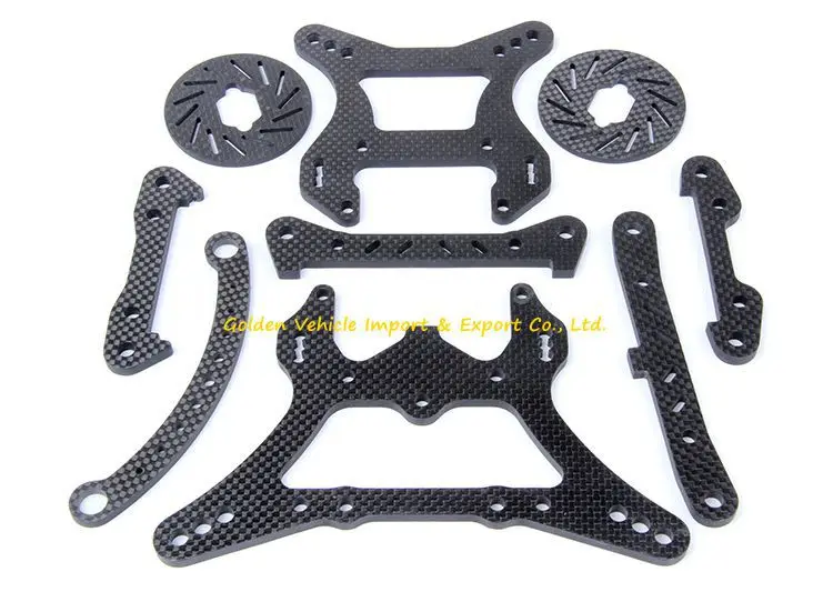 

LOSI 5T Spare parts, LT Carbon fibre set 87046