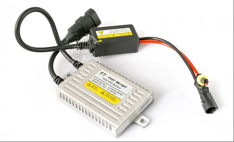 Комплект DLT F7 HID комплект hid 70 Вт 12 В xenon Бесплатная доставка! 2 шт. + лампа CN H1 H3 H7 880 881