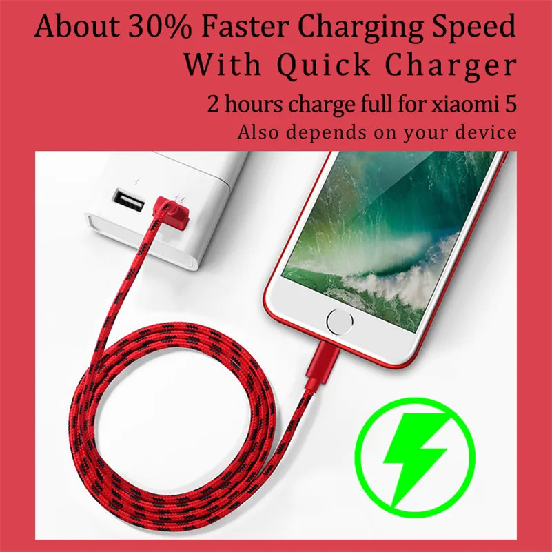 USB кабель Pocophone F1 Type C для быстрой зарядки адаптер передачи данных Samsung Note 9 8 S9 Xiaomi