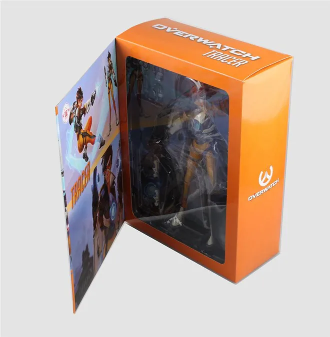 OW Gmae фигурка Figma 352 27 см персонаж Tracer шарнир подвижная коллекция моделей кукол