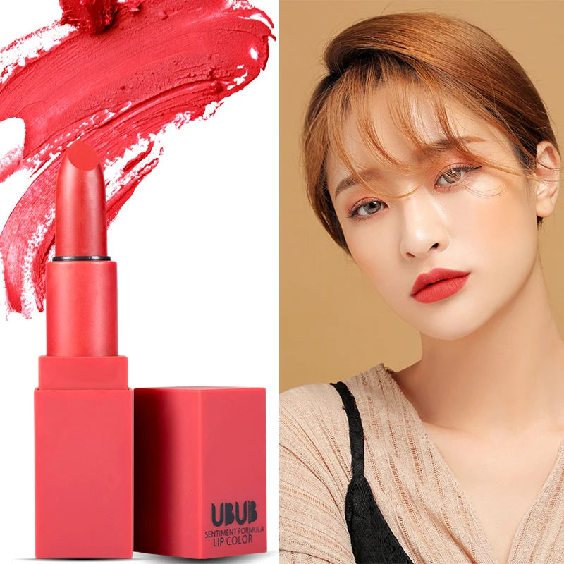 UBUB 5 цветов помады плавное увлажнение длительный Водонепроницаемый Lip Stick
