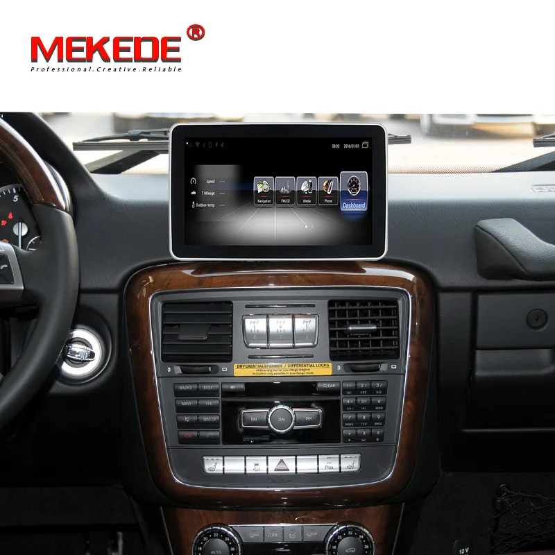 Mekede ANDROID автомобильный стерео gps Навигатор Радио для Mercedes Benz G Class W461 2012 2013 3 Гб ram 32 Гб rom 4G wifi BT