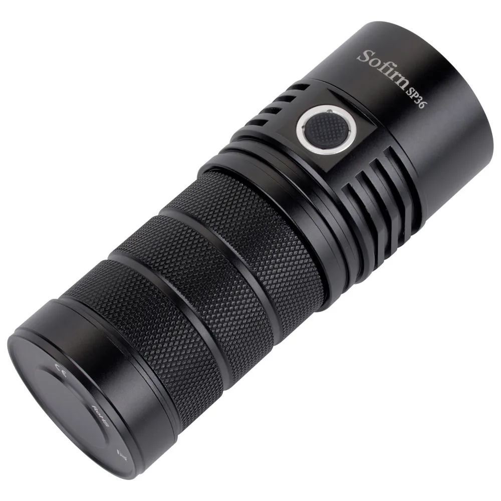 Sofirn SP36 4 * XPL2 мощный 6000LM светодиодный фонарик USB Перезаряжаемые 18650 несколько