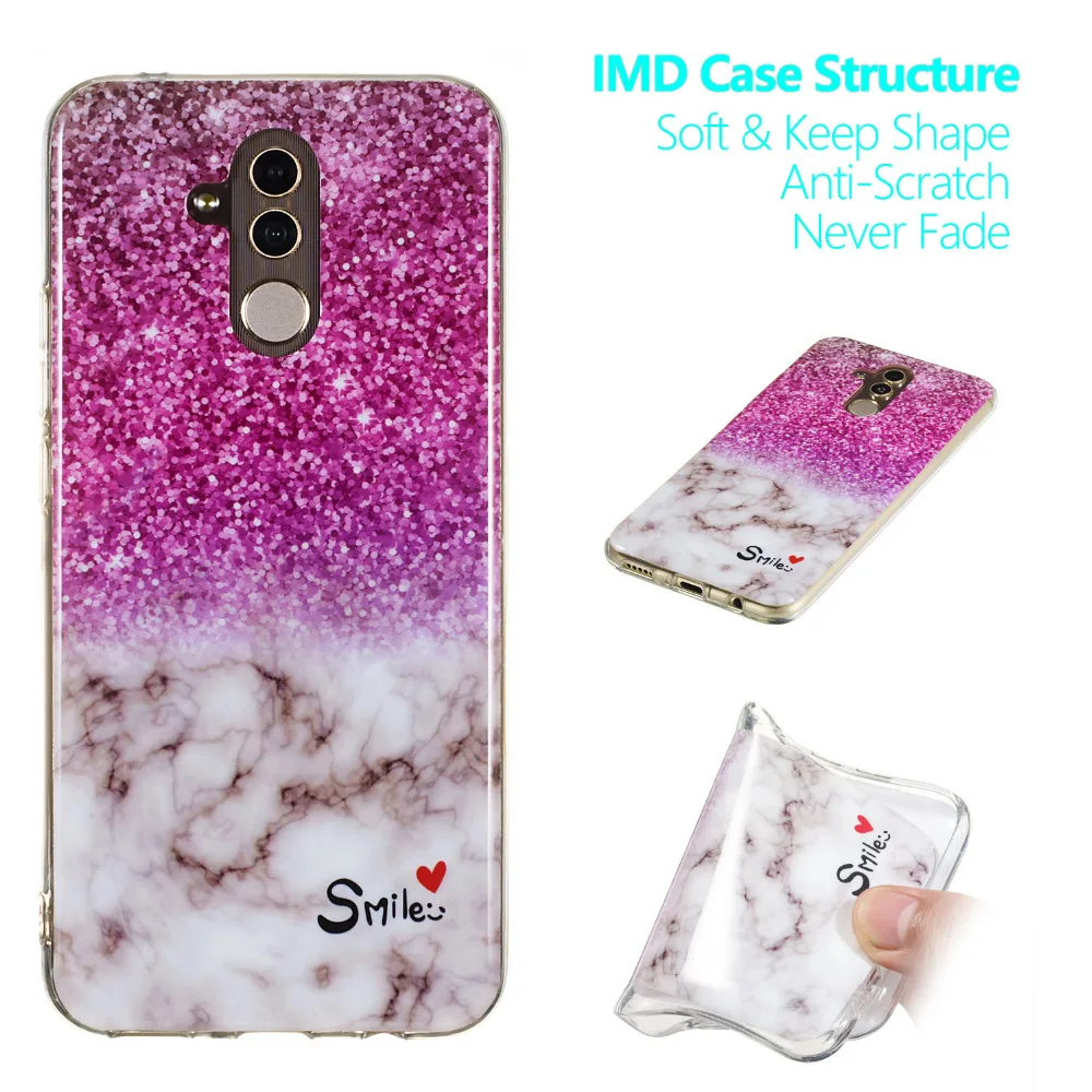 10 стилей ТПУ IMD чехол для coque huawei mate 20 Lite Pro Силиконовые чехлы Чехол телефона |