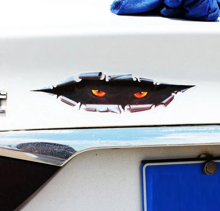 Автомобильные наклейки crazy devil Наклейка крышка/против царапин УФ вода для тела
