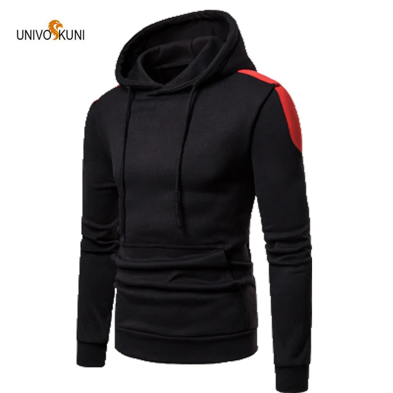 UNIVOS KUNI/2019 Мужская толстовка весна-осень повседневная цветная подходящая большой