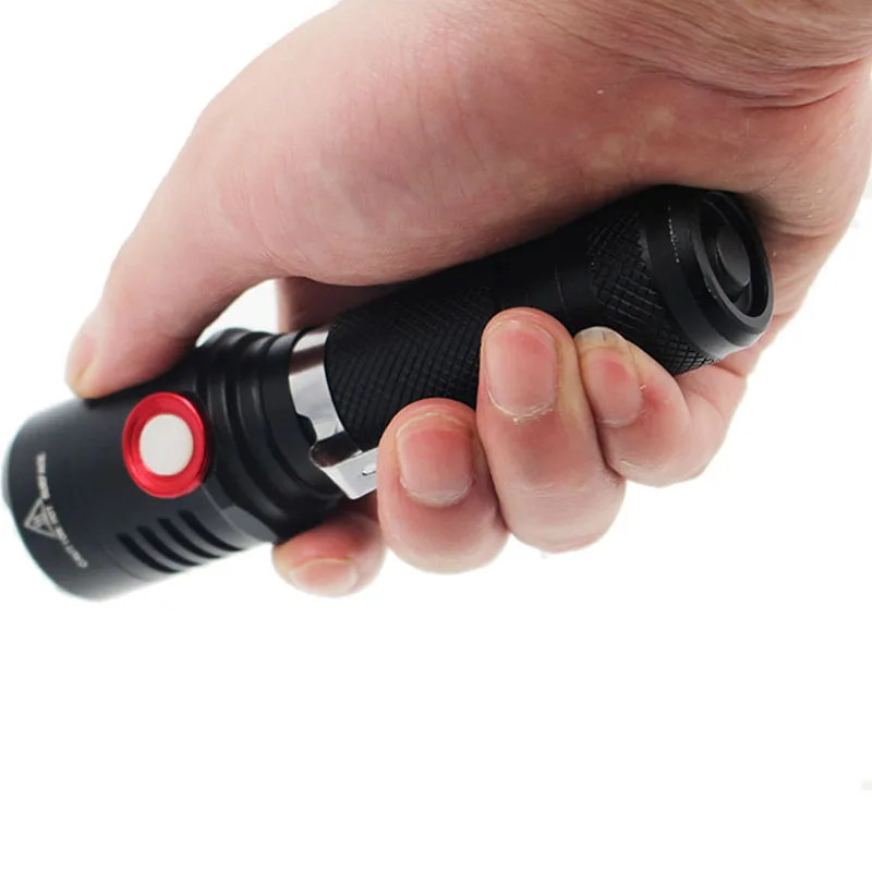 XML-L2 LED L2 Flashlight Zoomable 5000LM Torch Waterproof lanterna tactical Flash Light USB Rechargeable 18650 Battery | Освещение