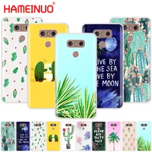 HAMEINUO Panda Pour Coque Luxe чехол с принтом &quotкактус&quot для телефона LG G7 Q6 G6