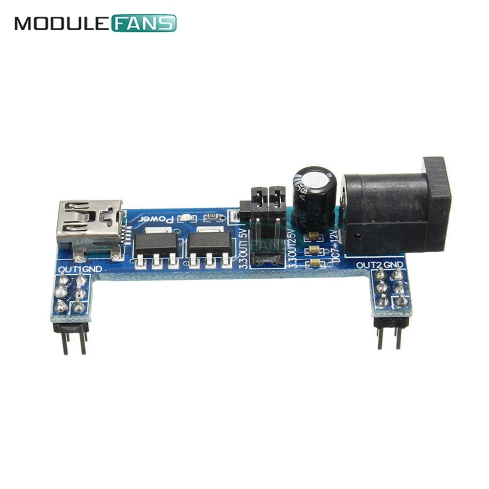MB102 3 3В 5В цельный блок питания для макетирования|module dc|breadboard power supplypower module |