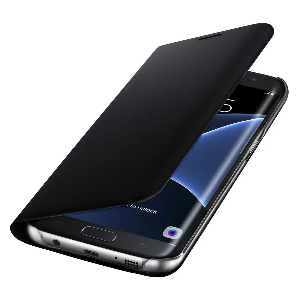 Роскошный флип-чехол с отделением для карт Samsung S8 S9Plus S6 S7 edge A3 A5 A7 A8 Note9 Note8 J5 J7 Prime Note5
