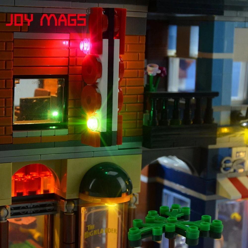Комплект со светодиодсветильник кой JOY MAGS для 10246 творческого детектива
