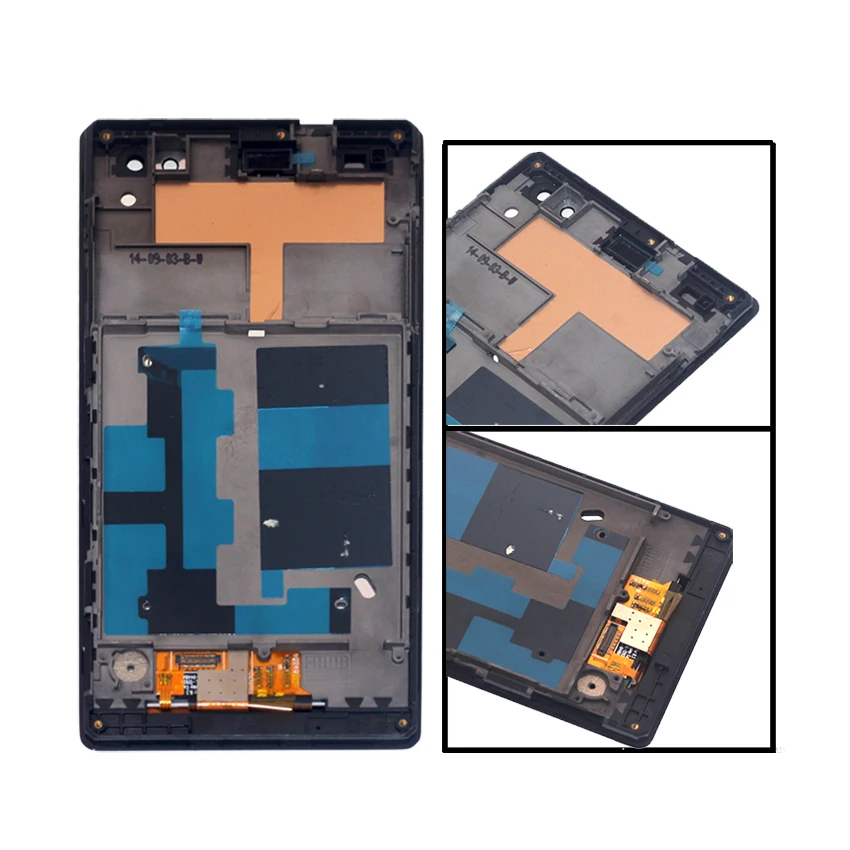 5 &quotдля sony Xperia C3 d2533 d2502 с рамкой ЖК дисплей планшета сенсорный датчик сборки +