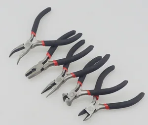 Мини-плоскогубцы для бисероплетения, ручной инструмент для изготовления ювелирных изделий, плоскогубцы