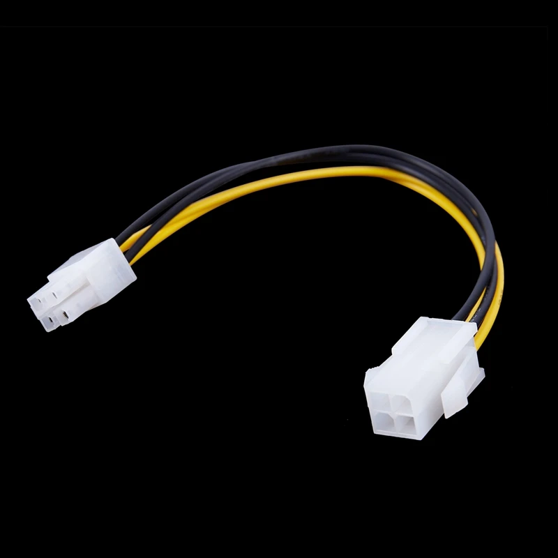 20 см/8 дюймов 12 V 4 Pin типа папа для P4 женский источник питания ЦП кабель