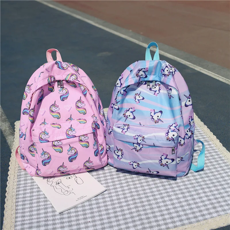 Betiteto Unicorn Bag Women Backpack Female Student Bagpack Teenage Girls School Mochila Unicornio Sac a Dos | Багаж и сумки