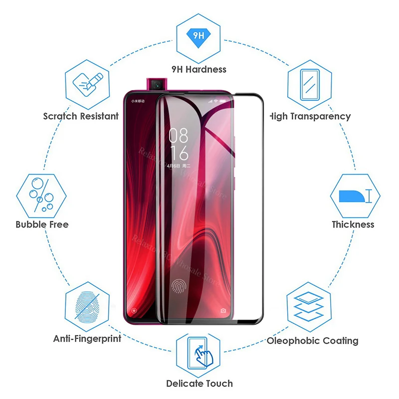 2 шт./партия Защитное стекло для xiaomi mi 9t 3D экрана xio 9 T pro защитное закаленное