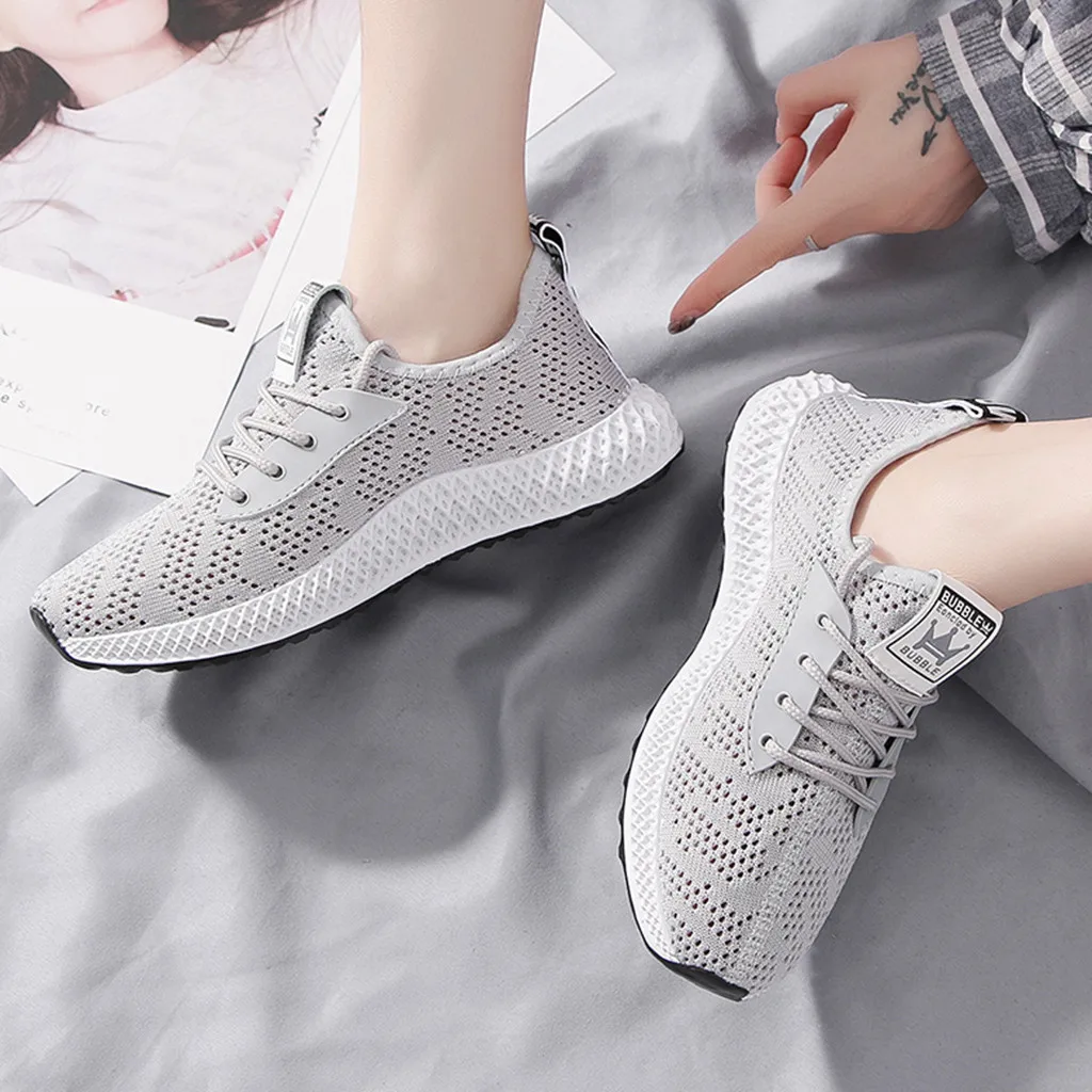 Женская обувь Новинка 2019 года летние женские кроссовки воздухопроницаемая