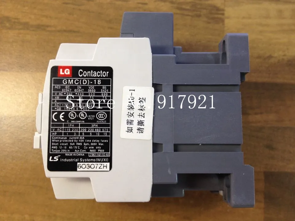 [ZOB] Южная Корея оригинальный MEC GMC 18 питания 220 В переменного тока контактор для