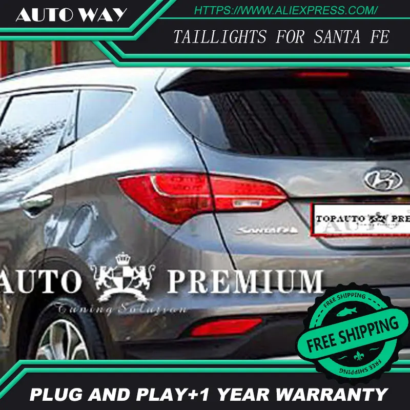 Автомобильный Стайлинг задний фонарь для Hyundai SantaFe Santa Fe IX45 светодиодный крышка