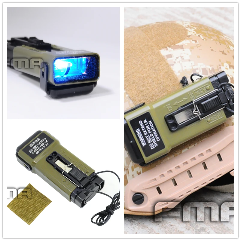 ФМА страйкбольный MS2000 рабочий маркер функциональный стробоскоп для шлема TB702