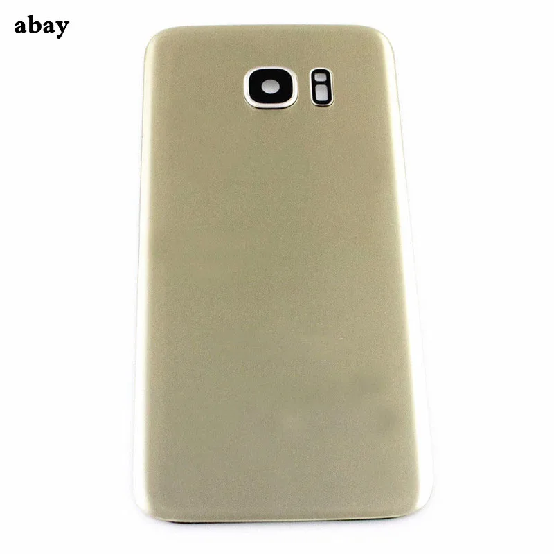 Для Samsung Galaxy S7 edge G935F корпус Стекло Задняя крышка батареи Замена двери с/без задней