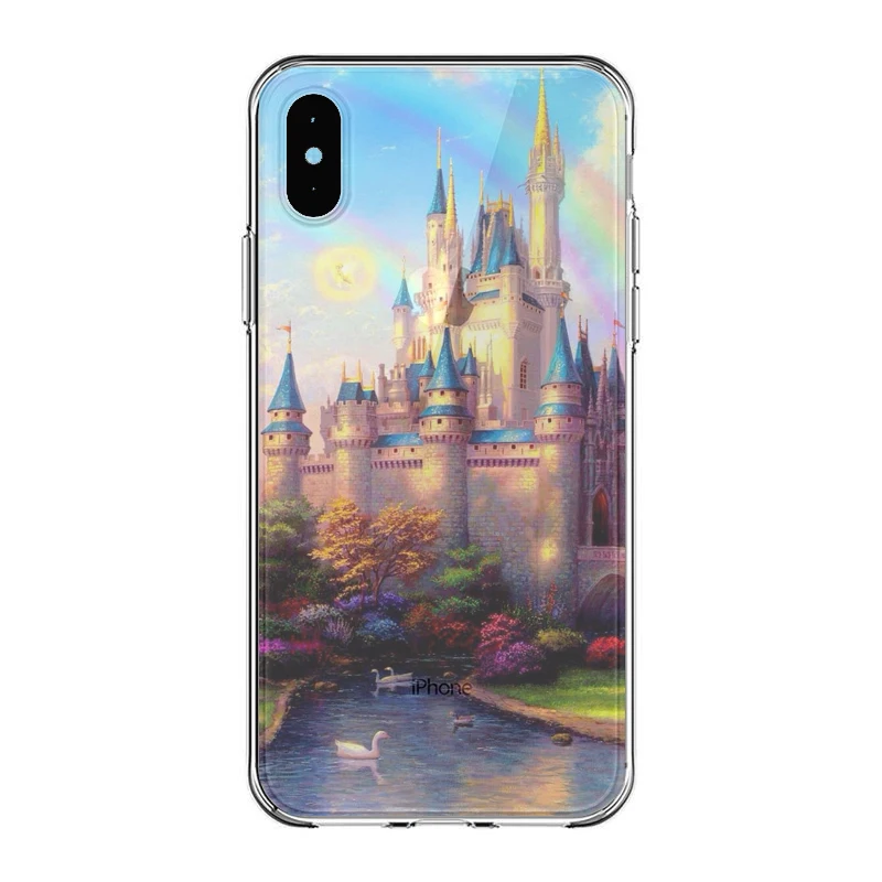 Nature Scenery Landscape Case for iphone 5s 6 6s 7 8 Plus X XR XS MAX Silicone Soft Cover London City The Big Ben Snow Mountain | Мобильные