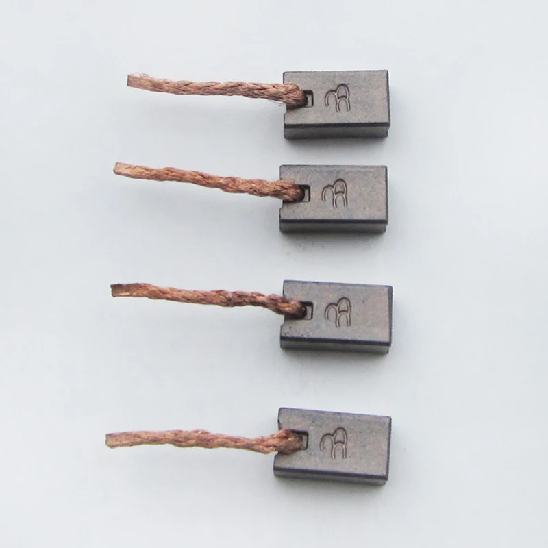4 шт./компл. карбоновые щетки 8x10x18 мм 3 15x3 94x7 09 дюйма для 600 Вт Unite Motor 1020Z \ 1120ZXF 1120ZX|brush