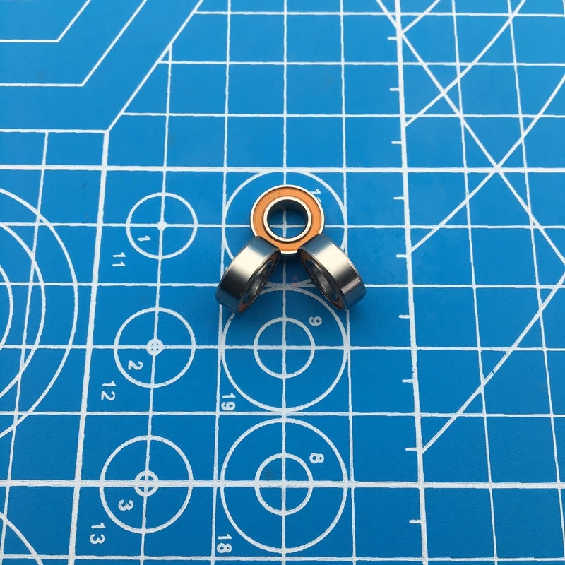 Гибридная керамическая смазка 2 шт. ABEC-7 S693 2OS 3*8*4 CB из нержавеющей стали сухая