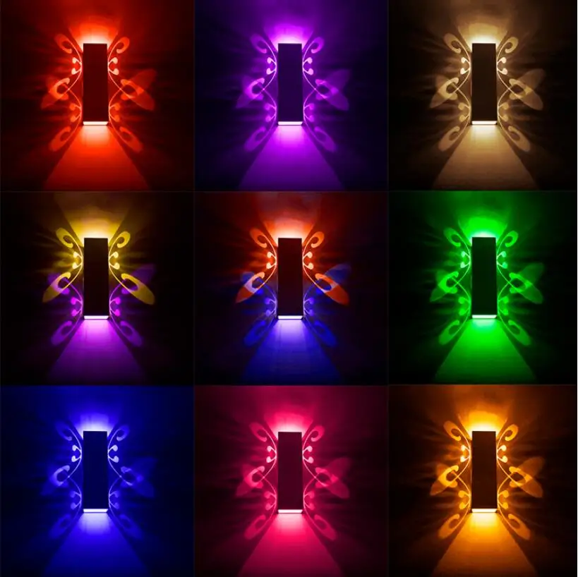 Светодиодный настенный светильник 6 Вт|wall lamp|up down wall lampled light |